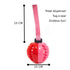 PL - Spiky Rubber Ball With Rope Handle