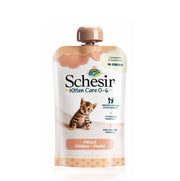 Schesir Kitten Pouch Cream 0-6 Chicken Cat Wet Food 150g