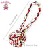 PL - Small Rope Ball Toy With Handle - Multicolor