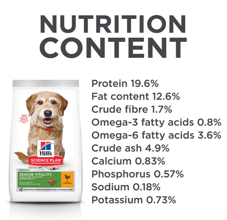 Hill's Science Plan Senior Dog Food 15 kg