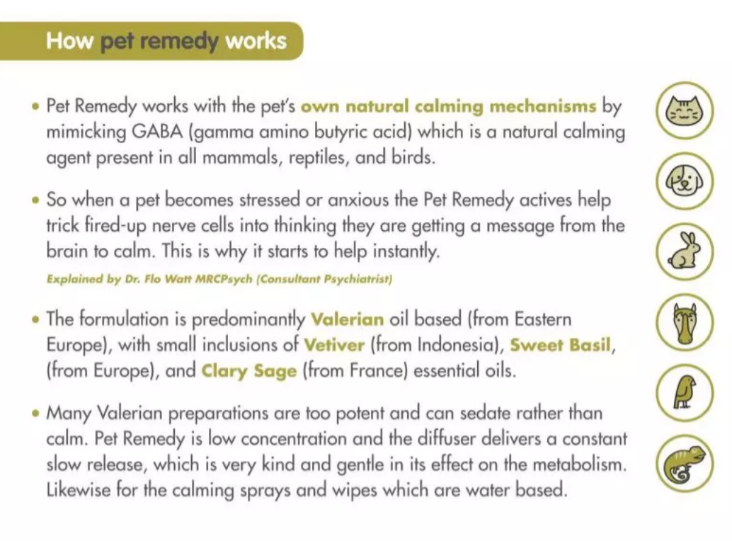 Pet Remedy Plug-In Diffuser Pack (3 Pin) - Natural Calming Solution for Pets