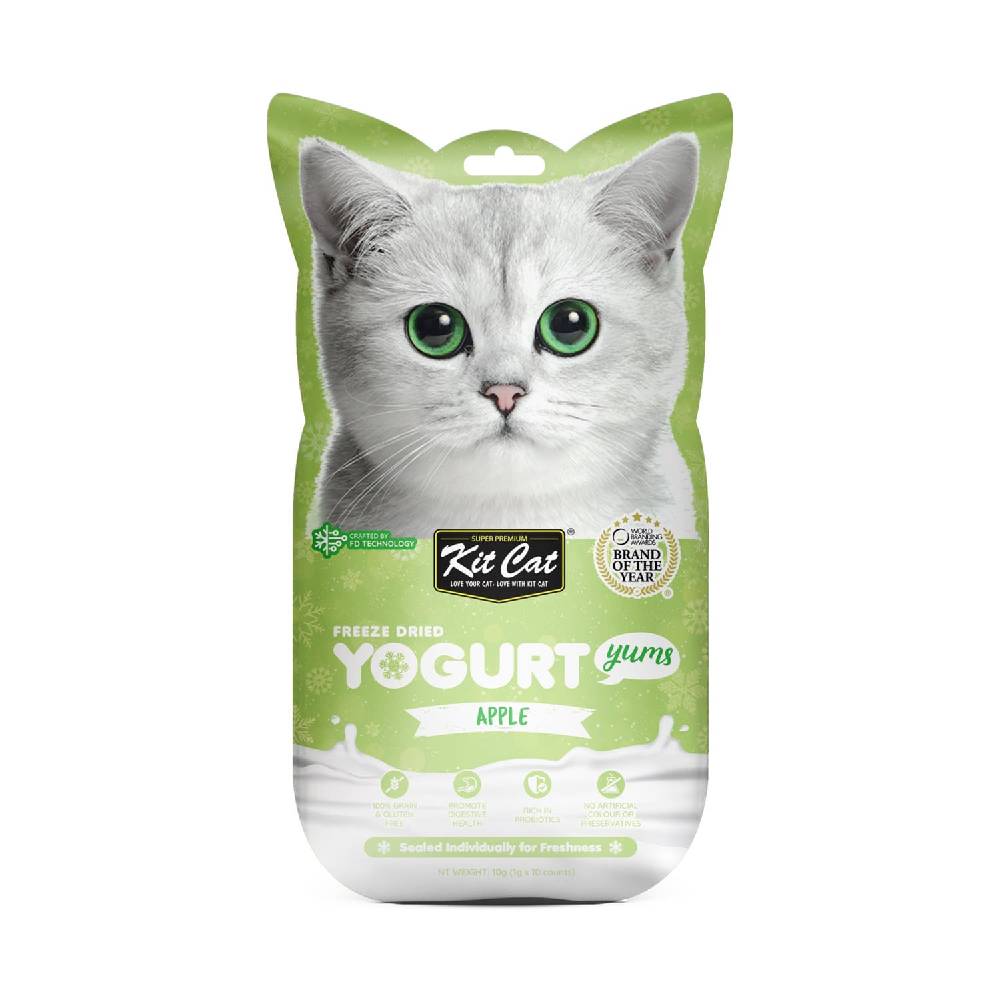 Kit Cat Freeze Dried Yogurt Yums, 10g (1g x 10)