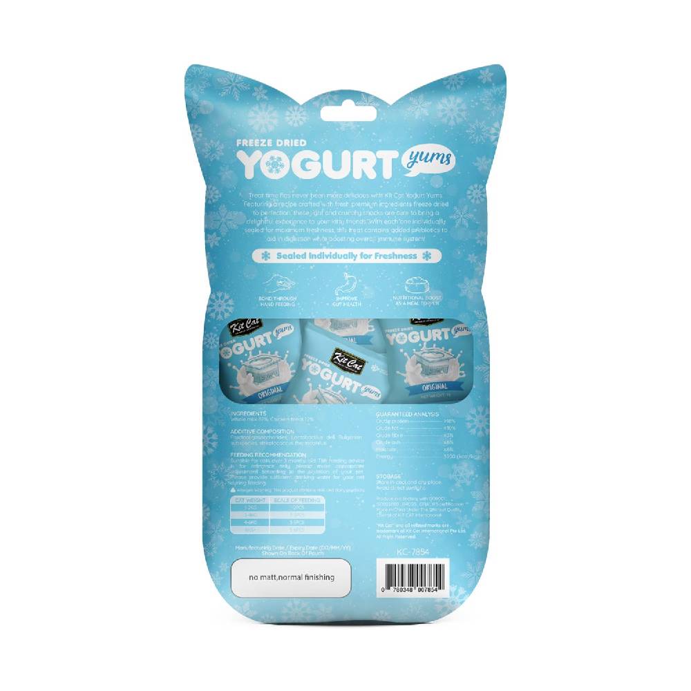 Kit Cat Freeze Dried Yogurt Yums, 10g (1g x 10)