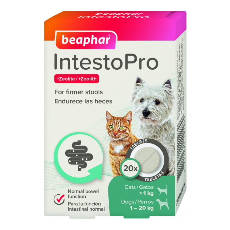 Intestopro Anti Diarrhea Tablet Small Dog & Cat 20 Tab