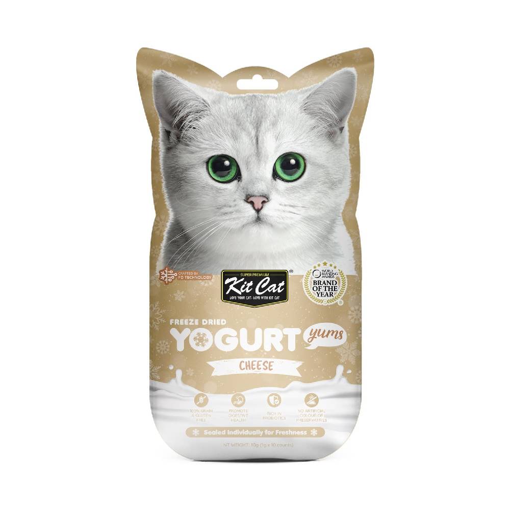Kit Cat Freeze Dried Yogurt Yums, 10g (1g x 10)