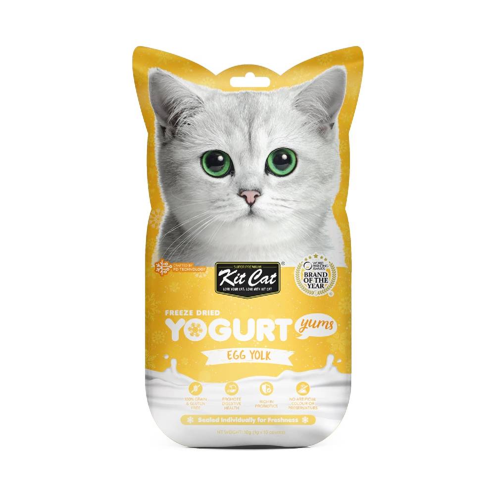 Kit Cat Freeze Dried Yogurt Yums, 10g (1g x 10)