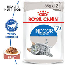 Royal Canin - Indoor 7+ Gravy Wet Cat Food