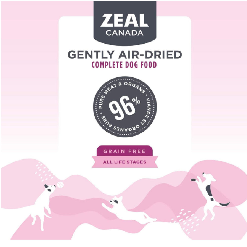 Zeal Canada Gently Air-Dried Turkey, Dog Food