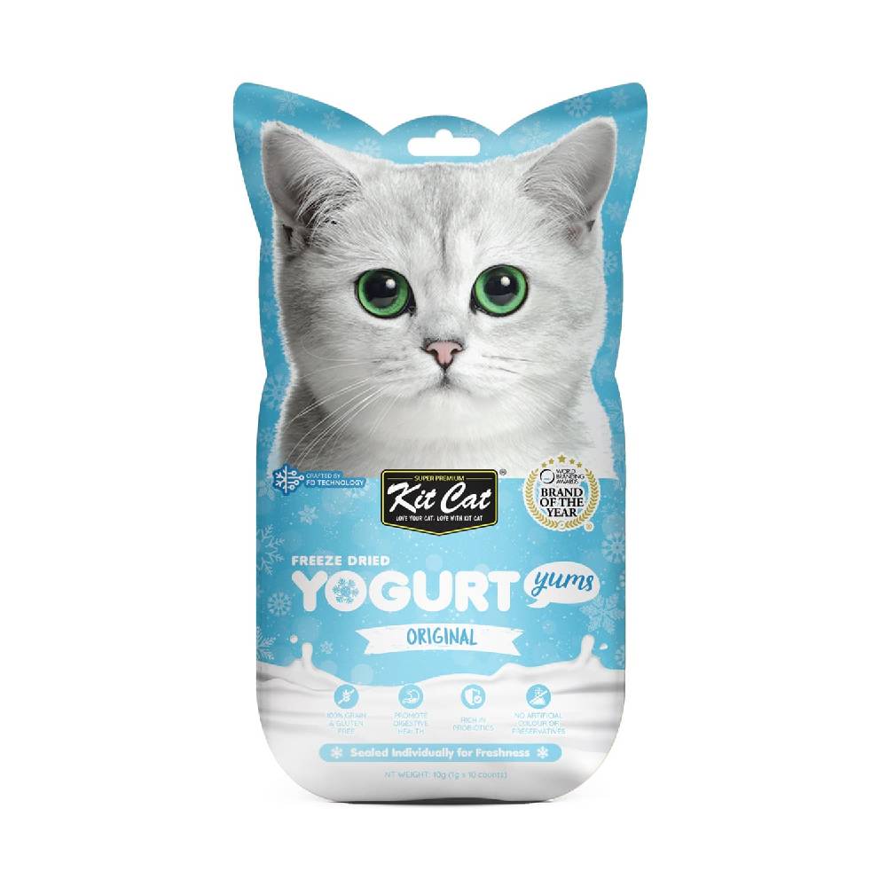 Kit Cat Freeze Dried Yogurt Yums, 10g (1g x 10)