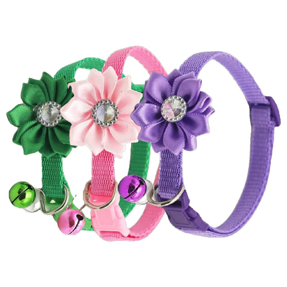 Stylish Flower Cat Collar