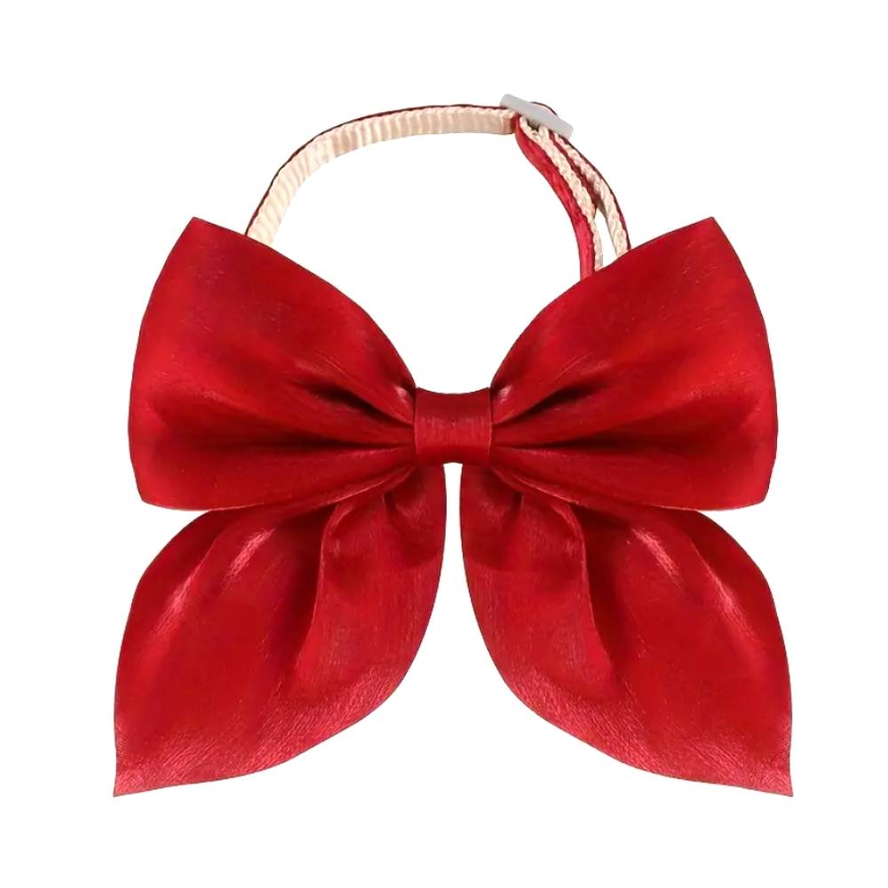  Stylish Ribbon Cat Collars - Red