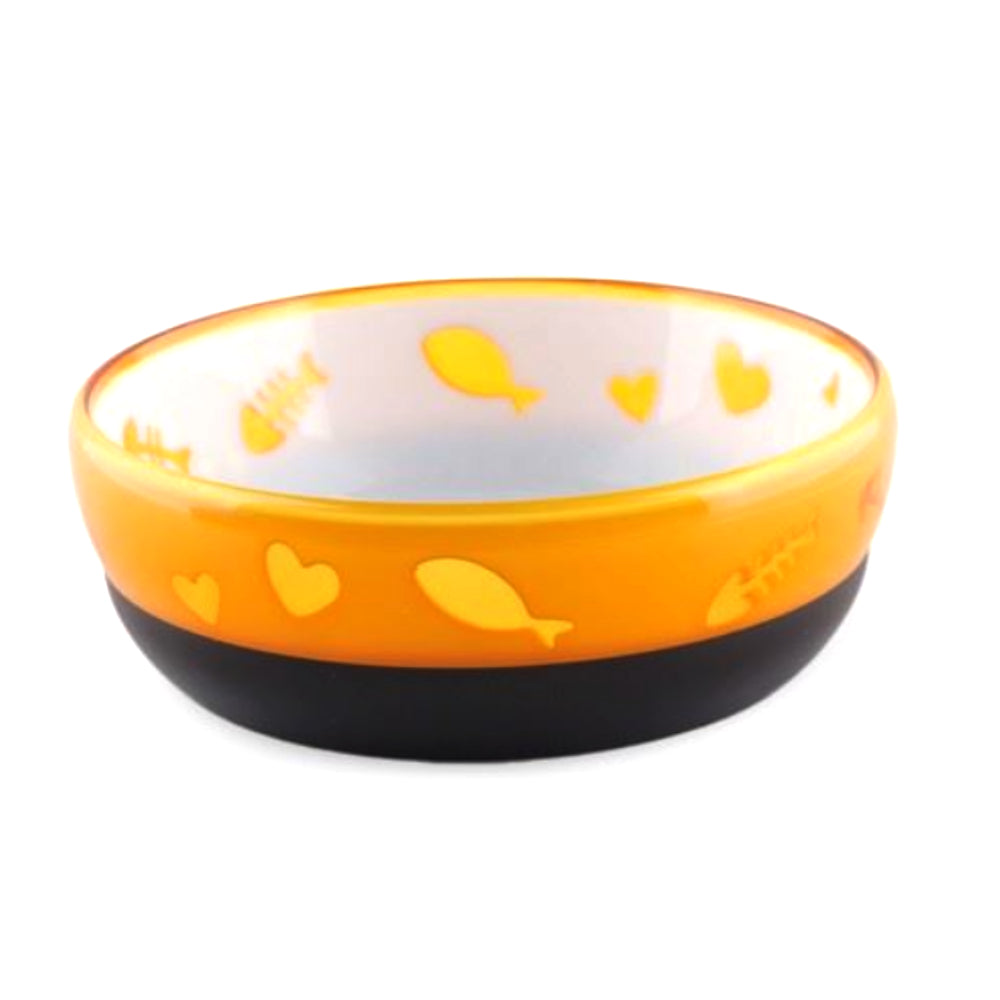 All For Paws - Cat Love Bowl - 11 CM - orange
