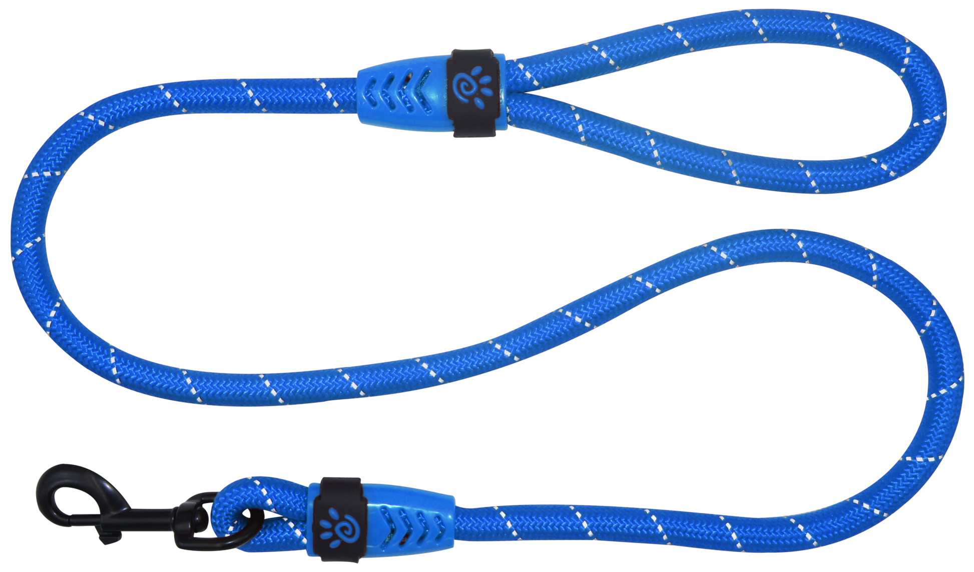DOCO Reflective Rope Leash Ver.2 SMALL 8mm x 150cm-BLUE