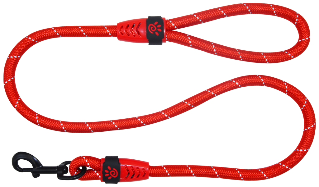 DOCO Reflective Rope Leash Ver.2 SMALL 8mm x 150cm-Red