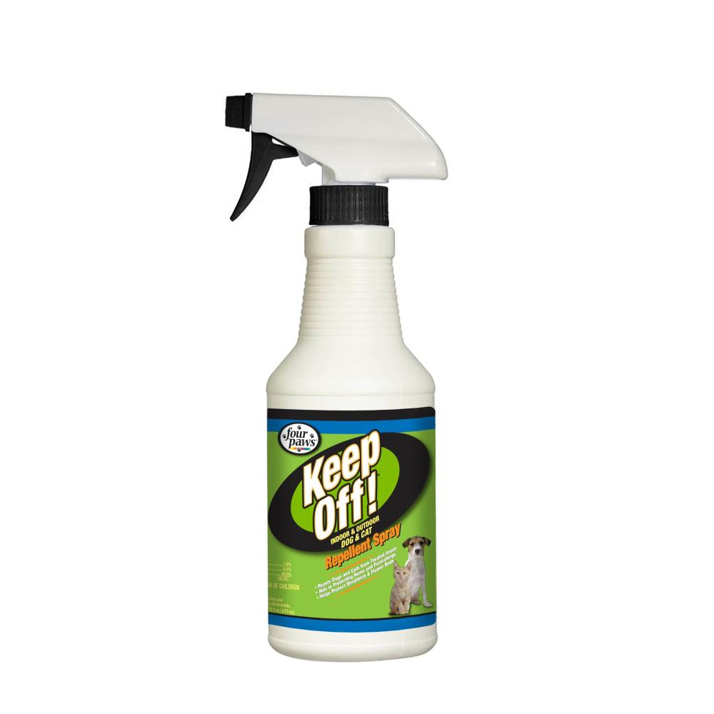 Four Paws Keep Off! Indoor Outdoor Repellent For Dogs Cats 16oz