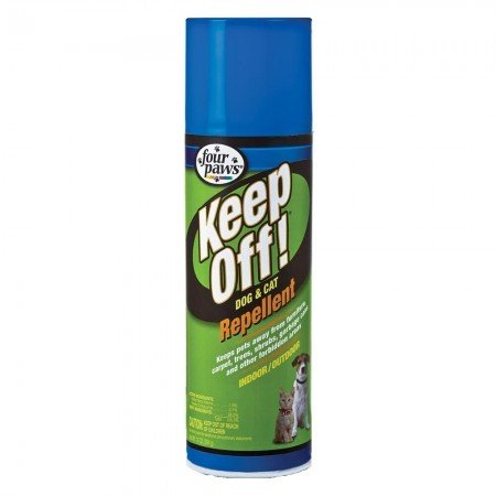 Four Paws Keep Off! I/O Dog And Cat Repellent, Aerosol 10 Oz