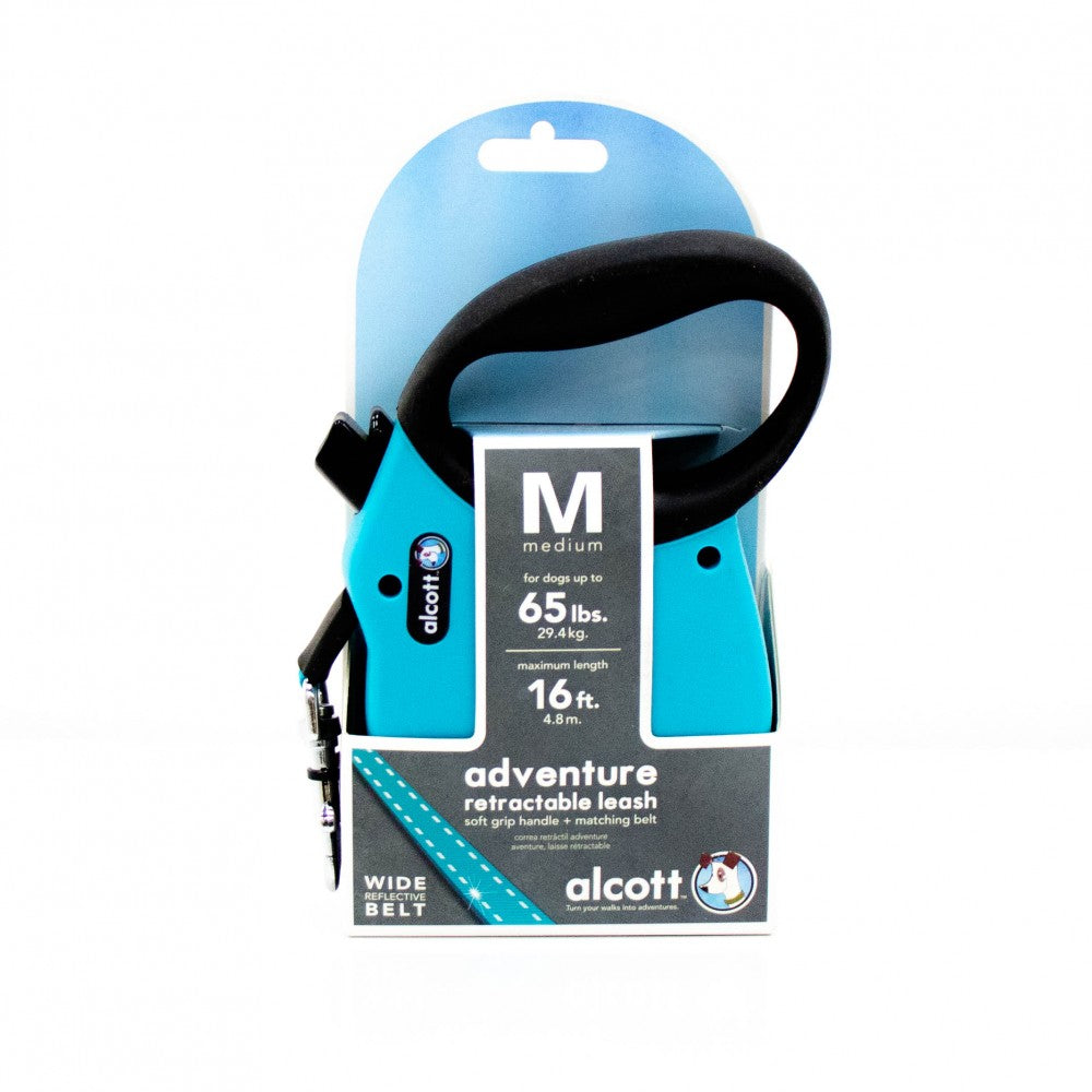 Adventure retractable leash 5m Blue Color - M