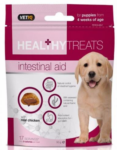 VetIQ - Healthy Treats Intestinal Aid For Puppies 50 G