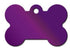 ID Tag For Pet's Collar -Purple
