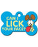 ID Tag Garfield Lick Your Face Bone Large