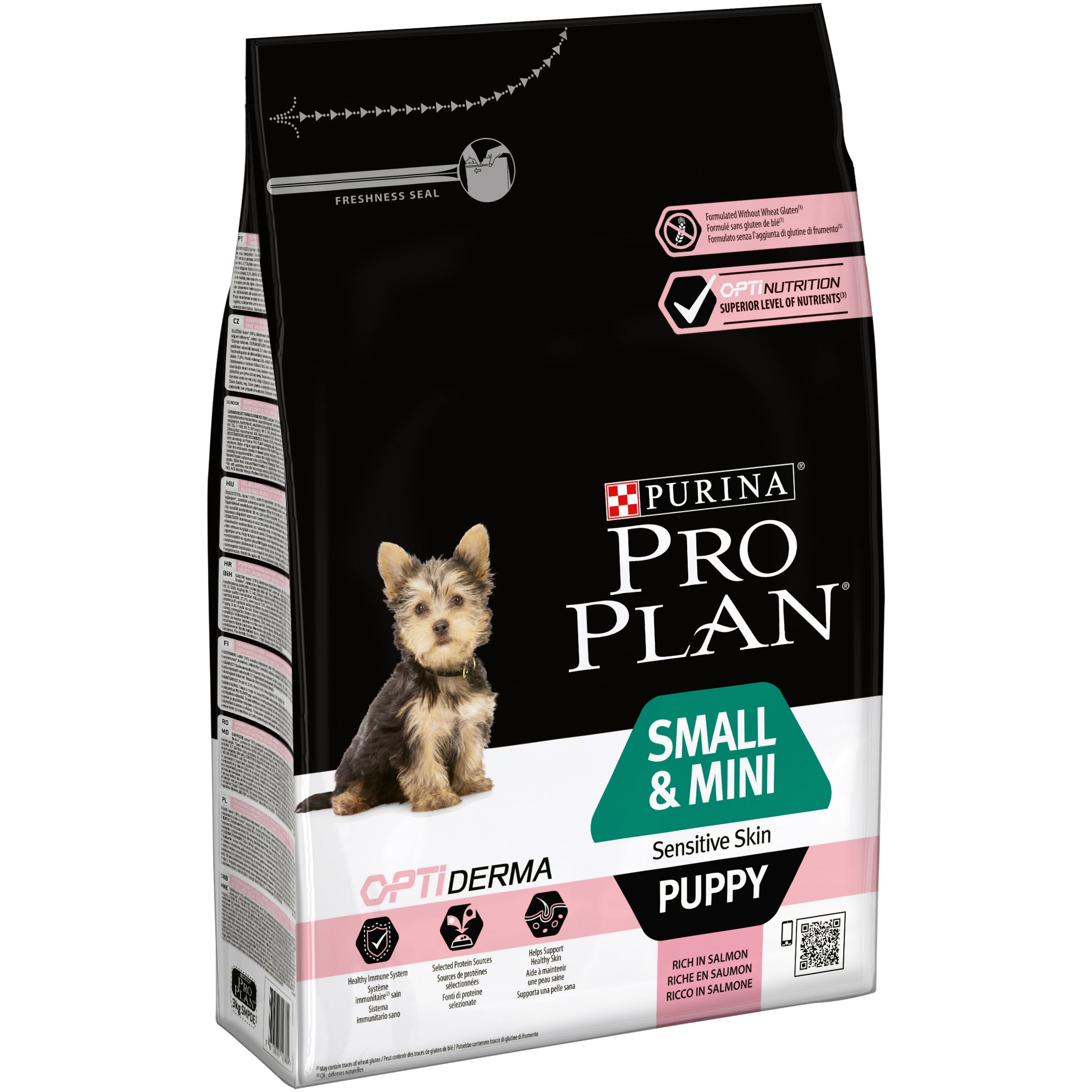 Pro Plan - Small & Mini Puppy Sensitive Skin Salmon 3KG