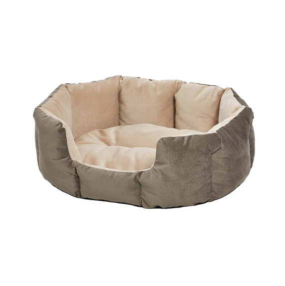 Midwest - Quiettime  Deluxe Gray Tulip Bed - Dog Beds