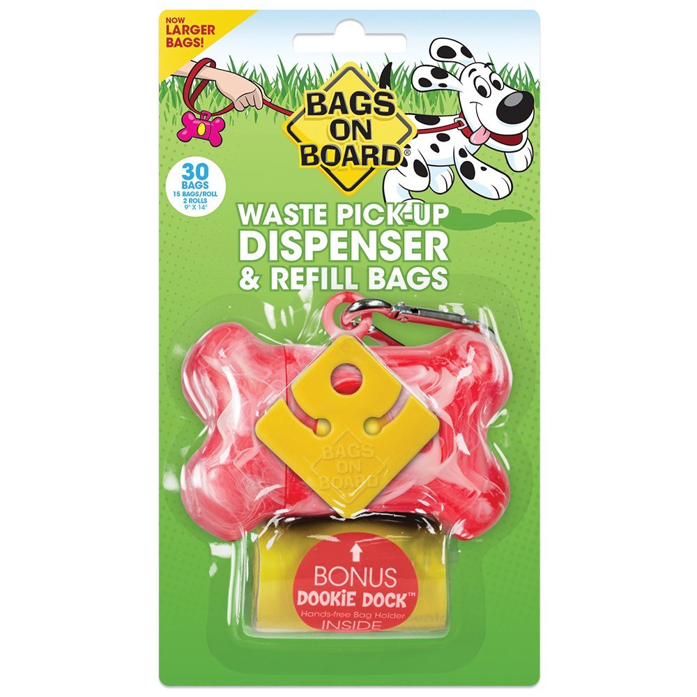 Bags on Board Dispenser Bone - 30 Bags