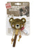 Gigwi - Bear Catch & Scratch Eco Line With Slivervine Leaves And Stick