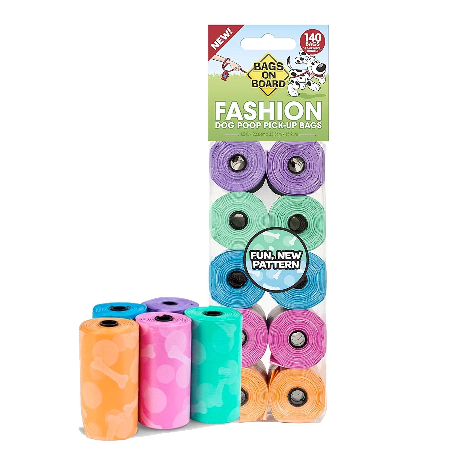 Bags On Board Refill Pack 140 Bags (10 x 14) – Fashion Print