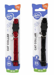 Duvo - Cat Collar Glitter 2 Nylon Mixed Colors 20-30 CM / 10Mm (Per Piece)