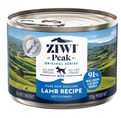 Ziwi Peak - Lamb Recipe Canned Dog Food 170G