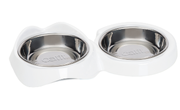 Catit PIXI Double Dish, White