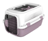 Pawsitiv Marco Polo 1  Carrier With Skylight Purple