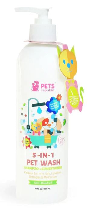 Pets Republic - 5 In 1 Pet Wash