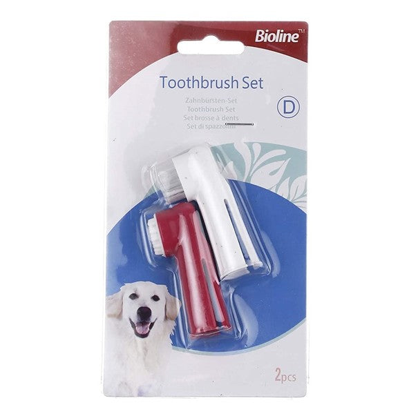 BIOLINE TOOTHBRUSH SET - FINGER BRUSH