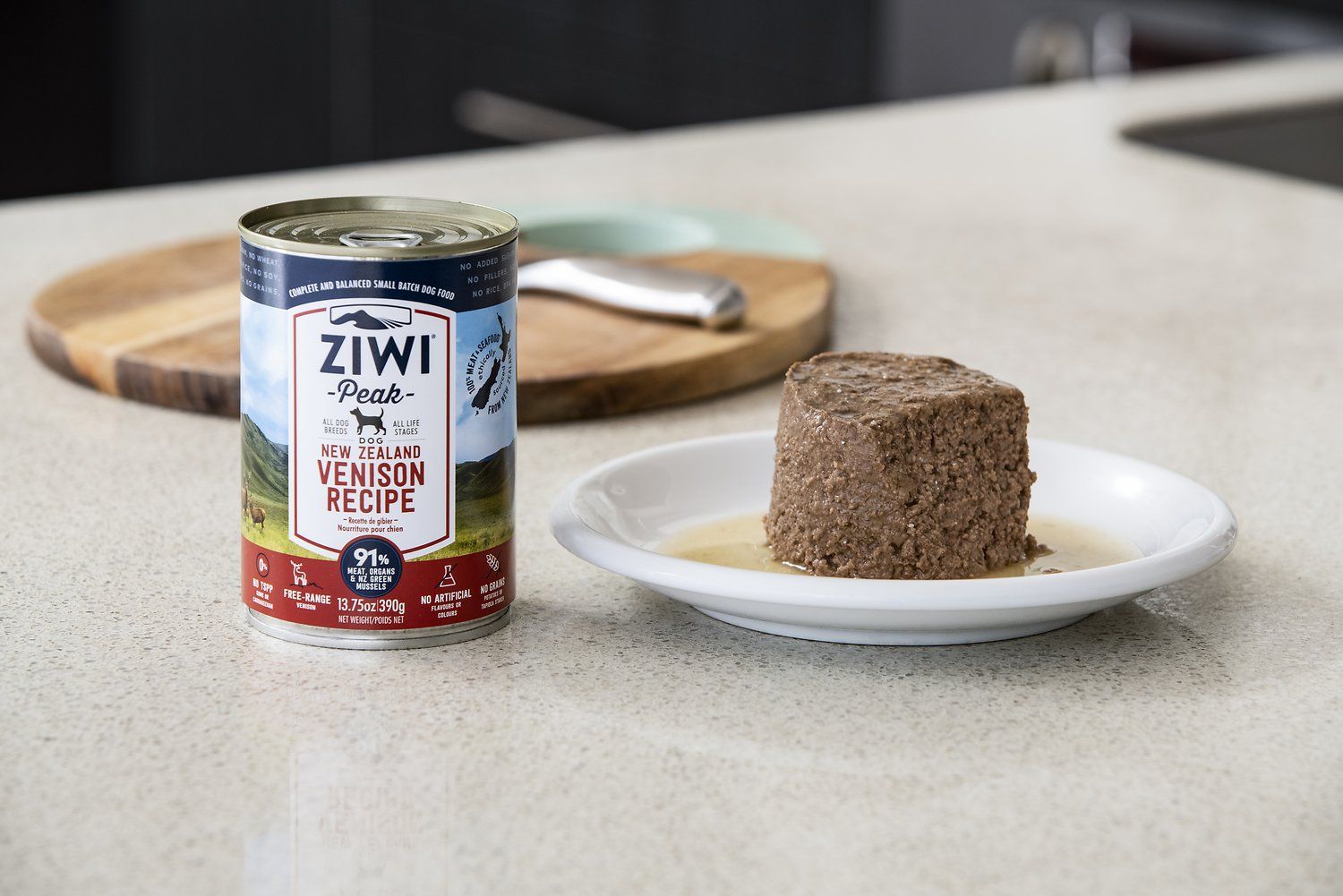 ZiwiPeak Venison Recipe Canned Dog Food 390g