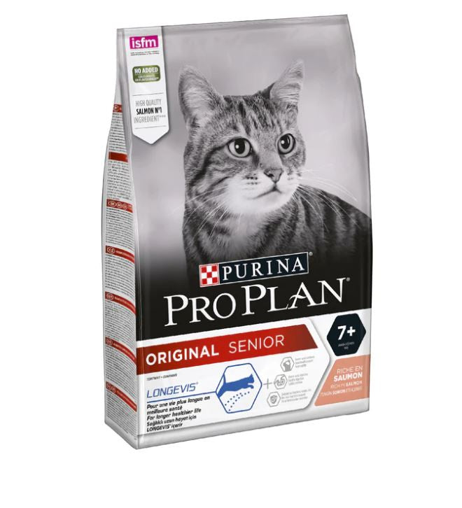 Pro Plan Original Senior 7+ Years Cat Salmon With Longevis, 3KG