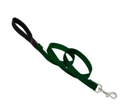 Lupine - Basic Solids Padded Handle Dog Leash 4Ft 3/4" Wide