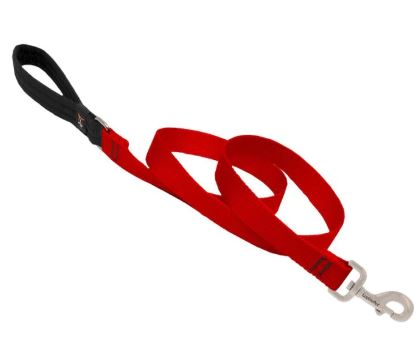 Lupine - Basic Solids Padded Handle Dog Leash 4Ft 3/4" Wide