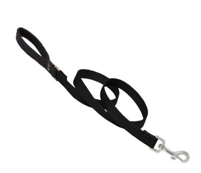 Lupine - Basic Solids Padded Handle Dog Leash 4Ft 3/4" Wide