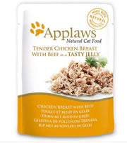 Applaws - Cat Chicken With Beef 70G Jelly Pouch