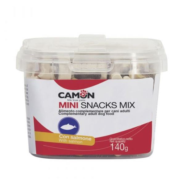 Snackbox-Minibones With Salmon 140G