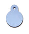 ID Tag - Circle Small Light Blue