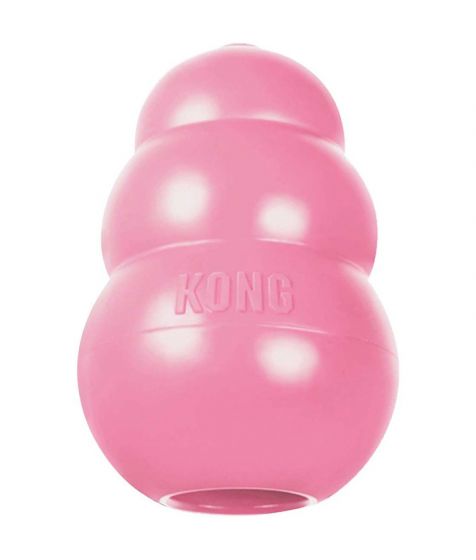 Kong Puppy Dog Toy -M - Pink