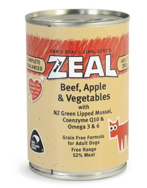 Zeal - Beef, Apple & Vegetables (390G)