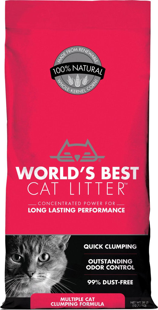 World's Best Cat Litter Multiple Cat Clumping 7.0 lb Bag