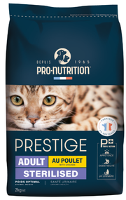 Pro Nutrition Prestige Cat Adult Sterilised Chicken 2Kg