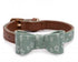 PAWSITIV HANDMADE COLLAR - DAISY - GREEN / MEDIUM