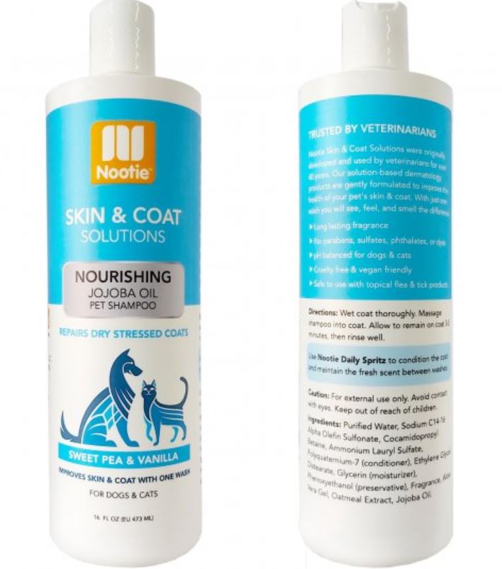 Nootie Refreshing Shampoo - Sweet Pea Vanilla 16Oz