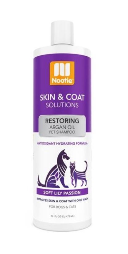 Nootie Restoring Argan Oil Shampoo - Soft Lilly Passion 16Oz